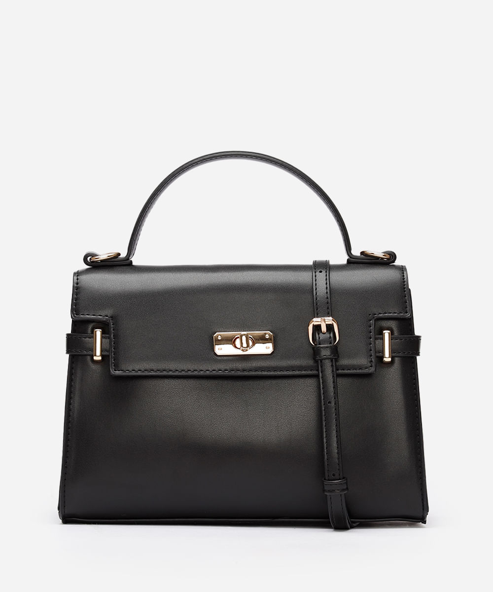 bolsa feminina transversal preta
