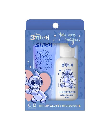 kit infantil stitch lip shine hidratante mãos e corpo UNICO kit infantil stitch lip shine hidratante mãos e corpo UNICO