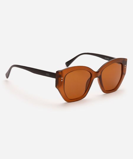 óculos de sol gatinho marrom UNICO óculos de sol gatinho marrom UNICO