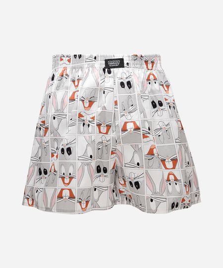cueca masculina samba canção looney tunes branca P