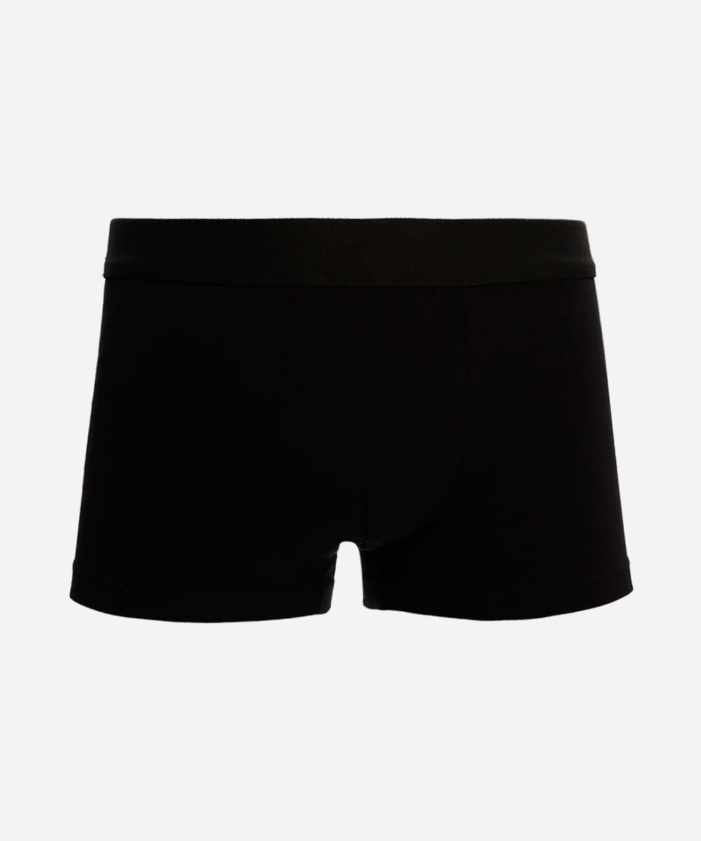 cueca masculina boxer low rise mash preta
