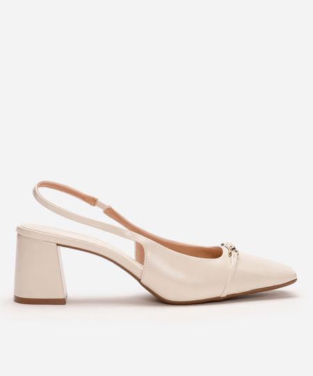 scarpin feminino com bridão oneself off white 37
