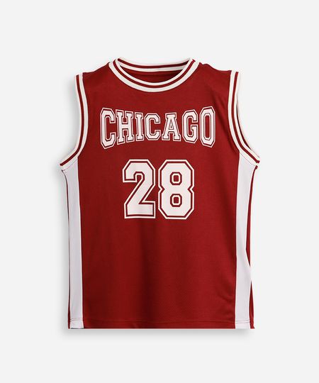 regata basquete infantil chicago vermelha 6 regata basquete infantil chicago vermelha 6