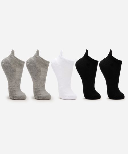 kit de 5 meias femininas cano curto esportiva ace colorida 34-39 kit de 5 meias femininas cano curto esportiva ace colorida 34-39