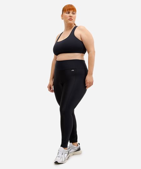 calça legging esportiva ace plus size texturizada preta GG2 calça legging esportiva ace plus size texturizada preta GG2