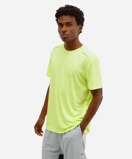 camiseta masculina esportiva ace quadriculada verde P