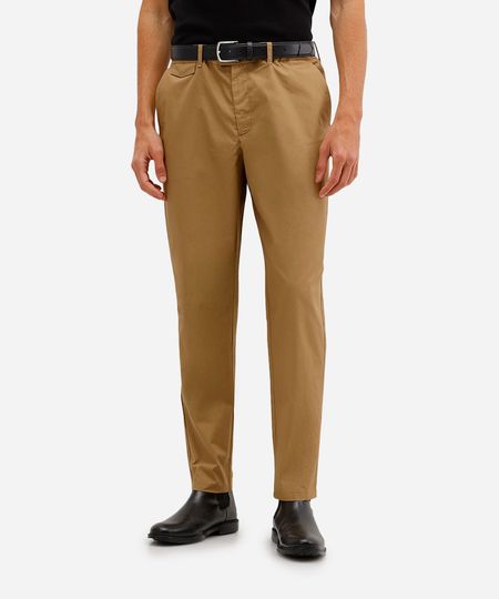 calça slim masculina de alfaiataria bege 38 calça slim masculina de alfaiataria bege 38