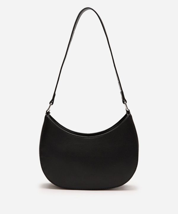 bolsa baguete lisa preto UNICO