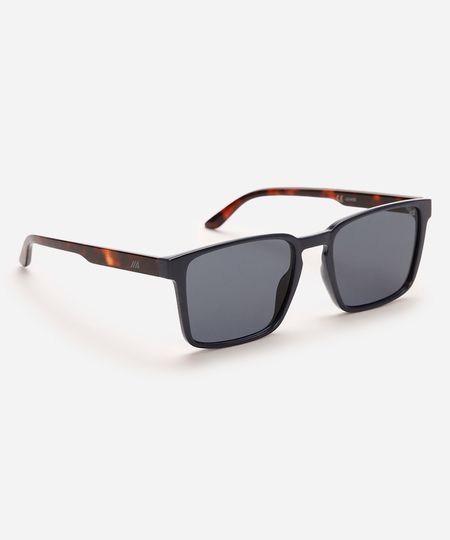 óculos de sol quadrado tartaruga azul UNICO óculos de sol quadrado tartaruga azul UNICO