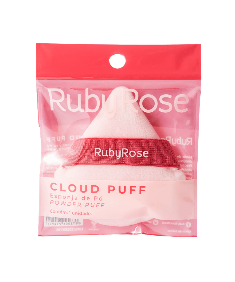 esponja para pó ruby rose cloud puff