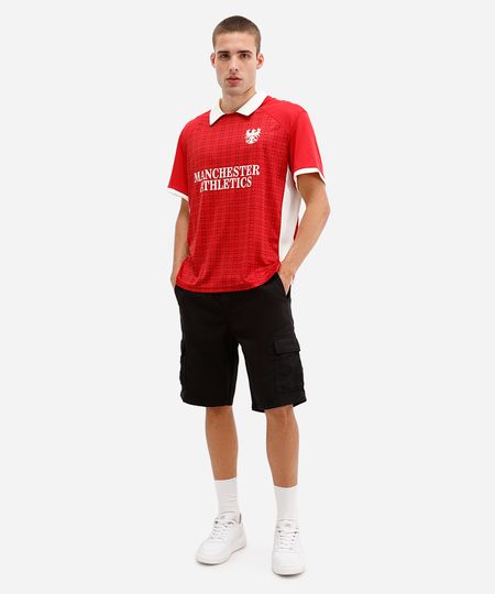 bermuda jogger cargo masculina de sarja preta 38 bermuda jogger cargo masculina de sarja preta 38