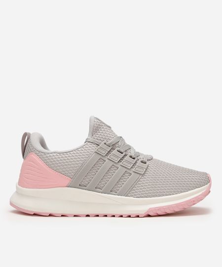 tênis esportivo feminino ace texturizado cinza 34 tênis esportivo feminino ace texturizado cinza 34