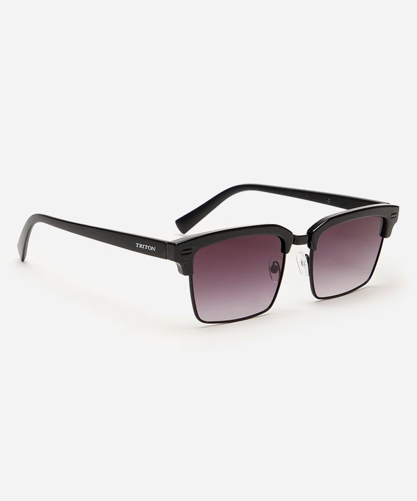 óculos de sol quadrado triton preto UNICO