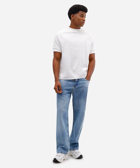 calça baggy masculina jeans azul 38 calça baggy masculina jeans azul 38