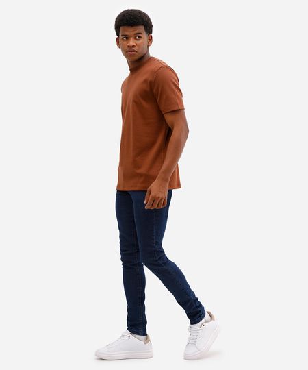 calça skinny masculina jeans azul 40 calça skinny masculina jeans azul 40