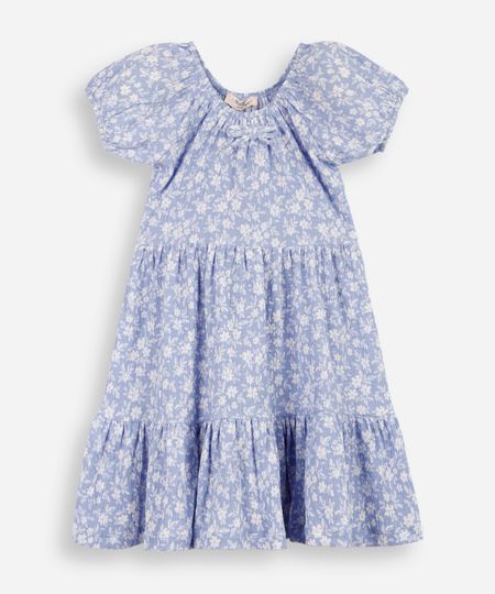 vestido infantil 3 marias liberty azul 8 vestido infantil 3 marias liberty azul 8