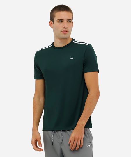camiseta masculina com listras ace verde P camiseta masculina com listras ace verde P