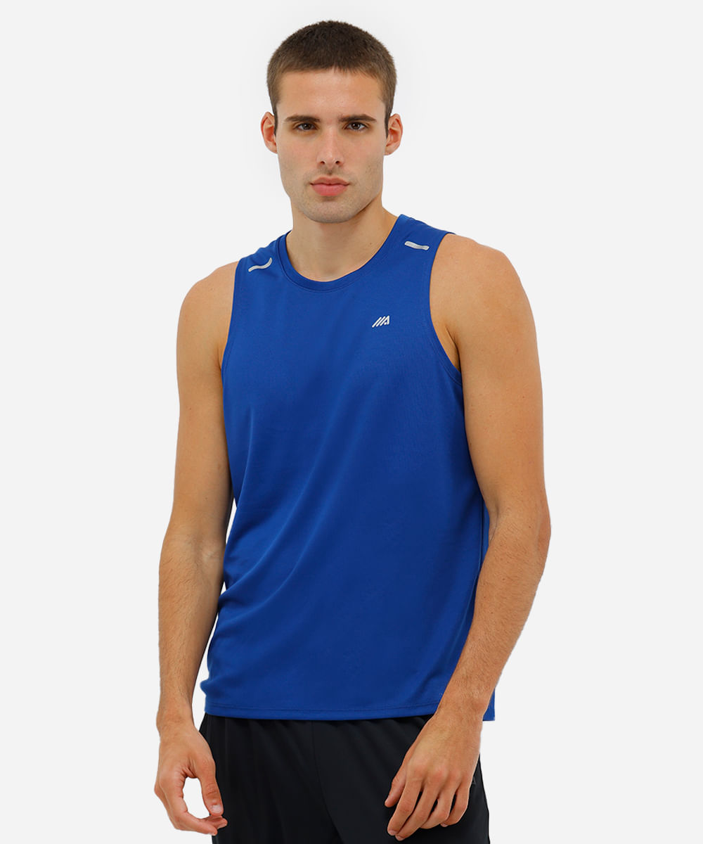 regata running esportiva ace azul