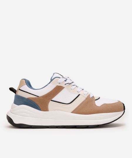 tênis esportivo ace com recortes azul 35 tênis esportivo ace com recortes azul 35