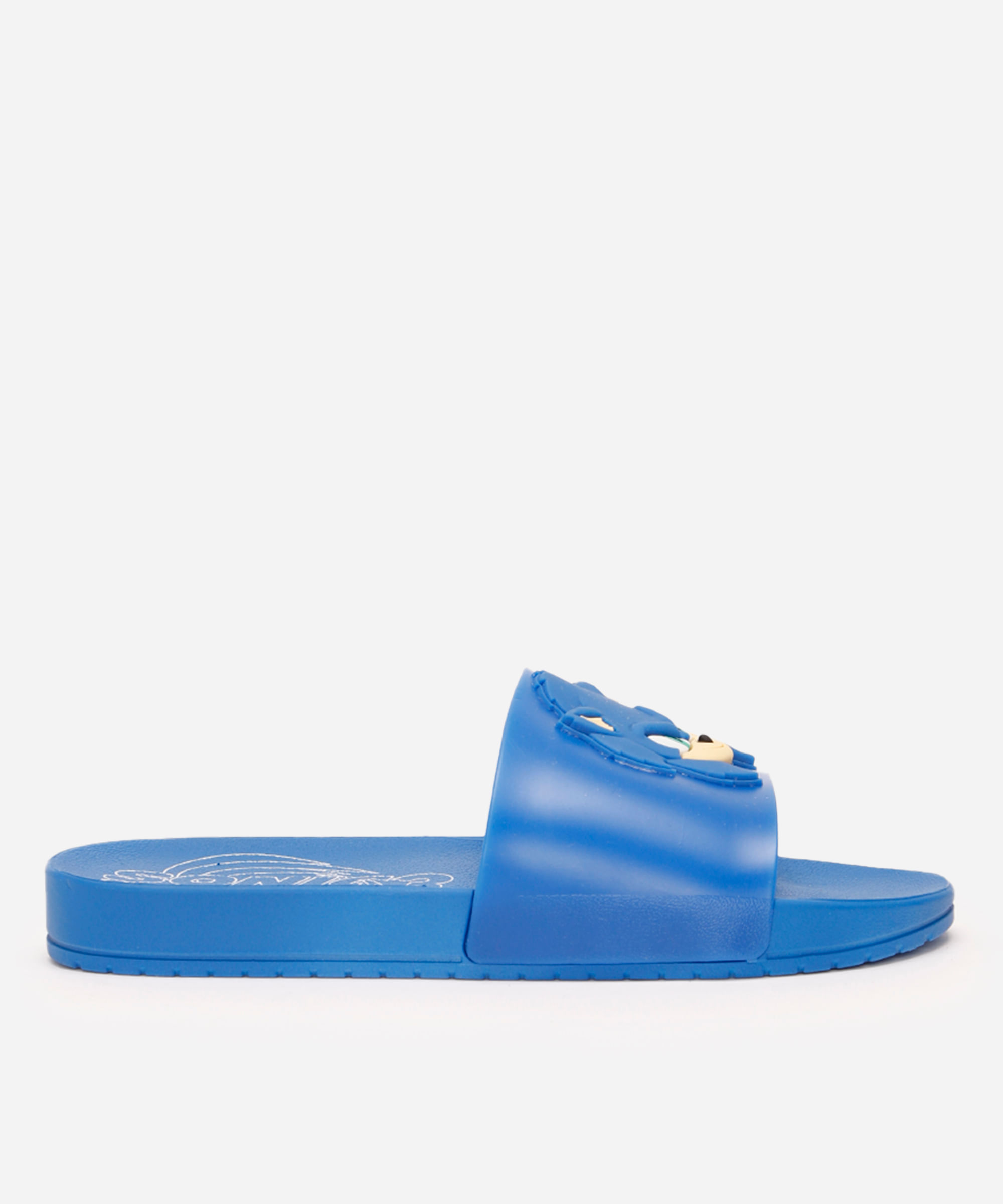chinelo infantil sonic grendene azul