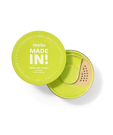 pó solto melu by ruby rose areia das dunas calor do nordeste made in rrm404 3 UNICO pó solto melu by ruby rose areia das dunas calor do nordeste made in rrm404 3 UNICO