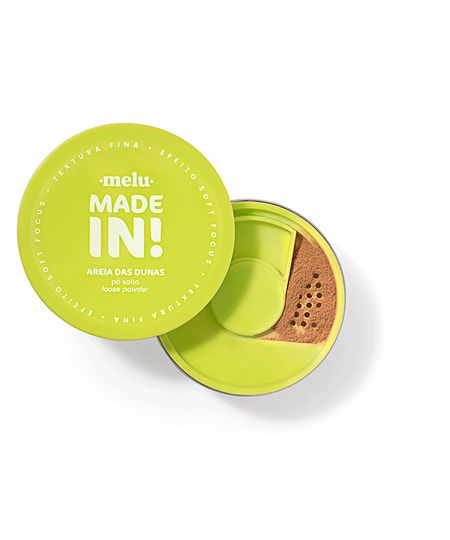 pó solto melu by ruby rose areia das dunas encanto das pedras made in rrm404 4 UNICO pó solto melu by ruby rose areia das dunas encanto das pedras made in rrm404 4 UNICO