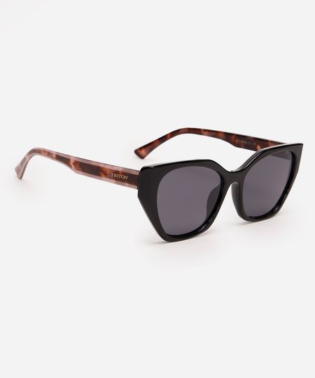 óculos de sol gatinho triton preto UNICO