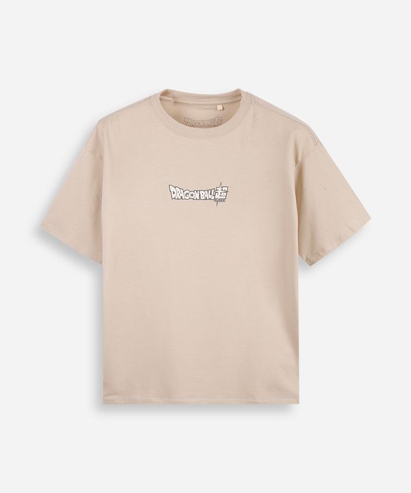 camiseta juvenil dragon ball bege 10