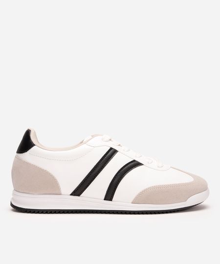 tênis casual com recortes ace preto 36 tênis casual com recortes ace preto 36