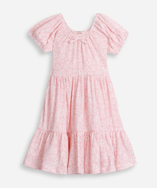 vestido infantil 3 marias liberty rosa 6