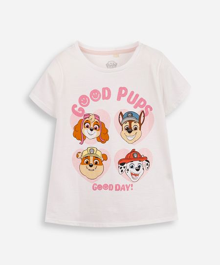 camiseta infantil patrulha canina off white 3 camiseta infantil patrulha canina off white 3