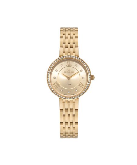 relógio feminino technos analógico 2025lug1x dourado UNICO relógio feminino technos analógico 2025lug1x dourado UNICO