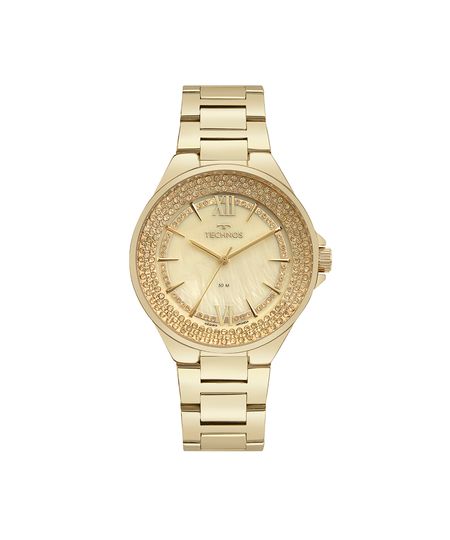 relógio feminino technos analógico 2036msm1d dourado UNICO relógio feminino technos analógico 2036msm1d dourado UNICO