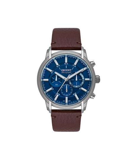 relógio masculino orient cronógrafo mbscc055d1nx prateado UNICO