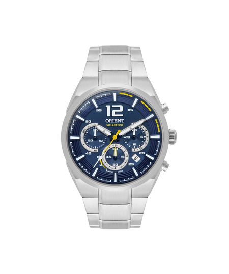 relógio masculino orient cronógrafo mbssc257d2sx prateado UNICO