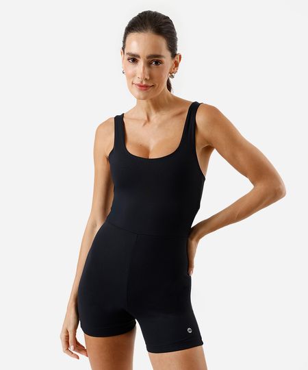 macaquinho feminino esportivo ace alça larga preto M