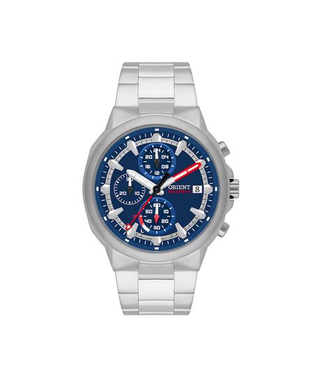 relógio masculino orient cronógrafo mbssc282d1sx prateado UNICO relógio masculino orient cronógrafo mbssc282d1sx prateado UNICO