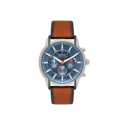 relógio masculino orient cronógrafo mtscc047a1mx prateado
