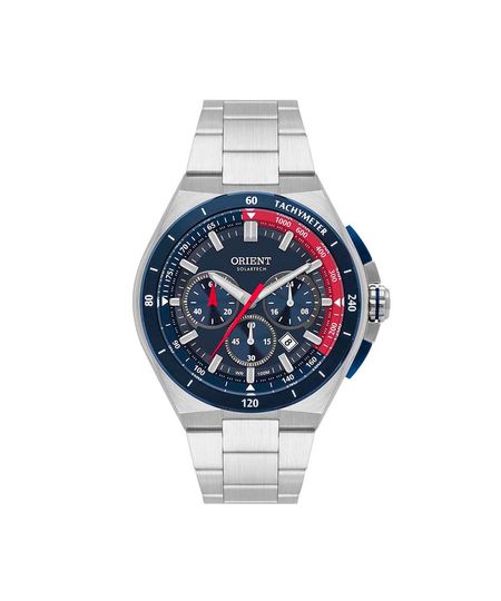 relógio masculino orient cronógrafo mbssc280d1sx prateado UNICO