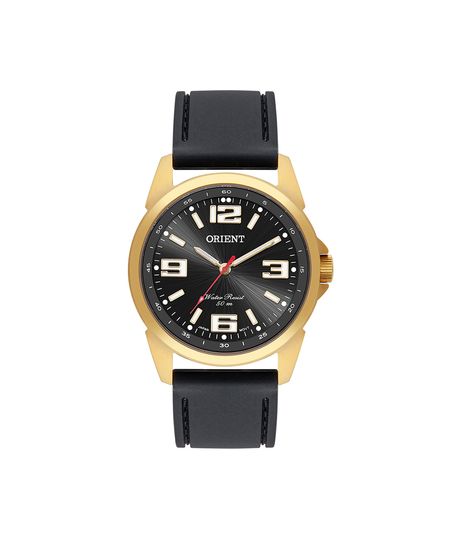 relógio masculino orient analógico mgsp0001p2px dourado UNICO