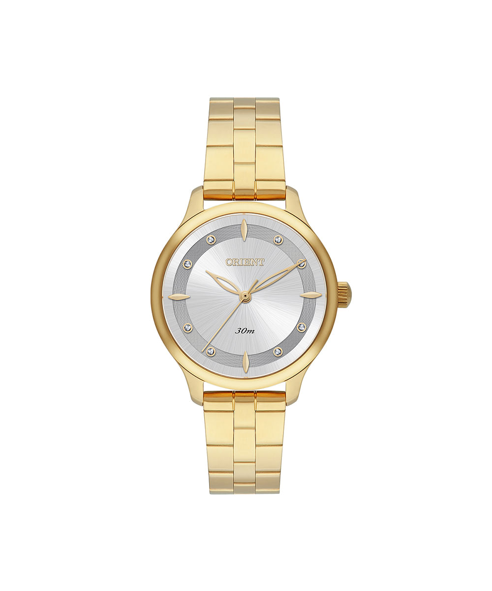 relógio feminino orient analógico fgss0240s1kx dourado