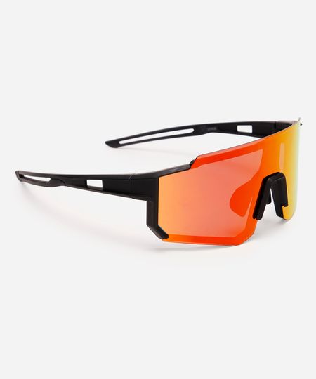 óculos de sol esportivo ace unissex preto UNICO óculos de sol esportivo ace unissex preto UNICO