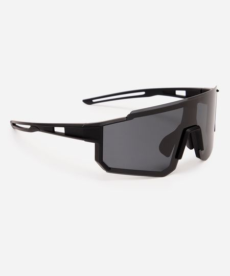 óculos de sol esportivo ace unissex preto UNICO