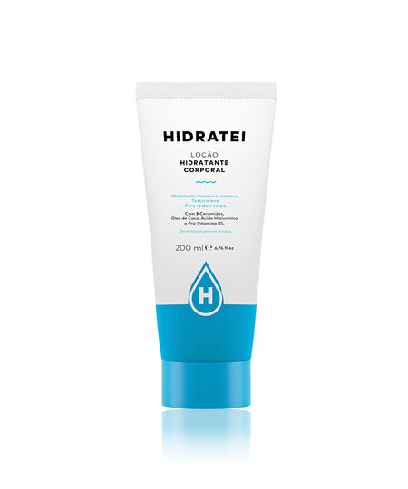 loção corporal hidratei hidratante 200ml 200 ML