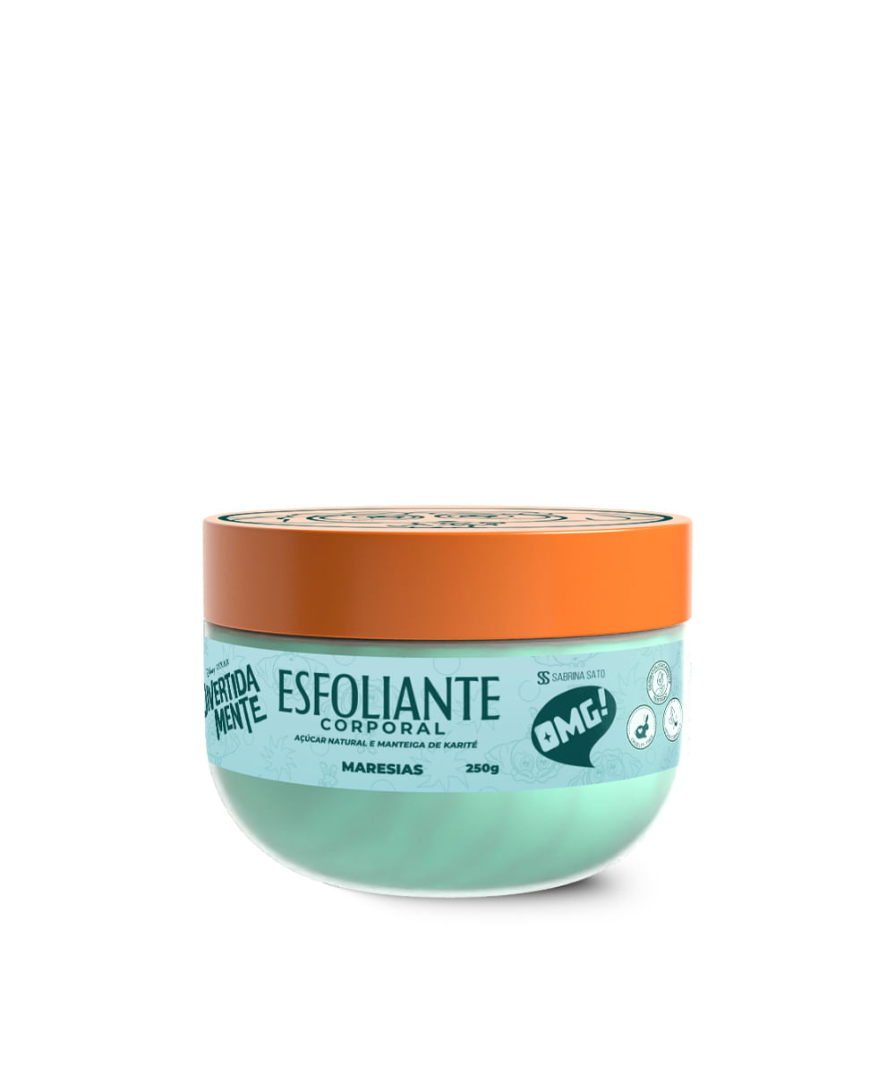 esfoliante corporal sabrina sato inveja divertidamente 250g