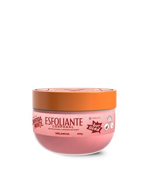 esfoliante corporal sabrina sato raiva divertidamente 250g 250 G