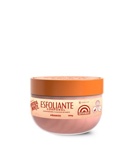 esfoliante corporal sabrina sato ansiedade divertidamente 250g 250 G esfoliante corporal sabrina sato ansiedade divertidamente 250g 250 G