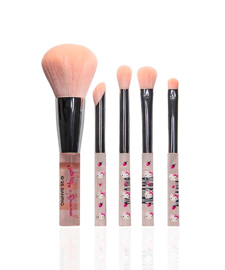 kit de pincéis para viagem hello kitty klass vough UNICO kit de pincéis para viagem hello kitty klass vough UNICO