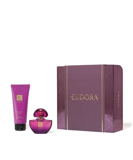 kit eudora com estojo edp e hidratante UNICO kit eudora com estojo edp e hidratante UNICO