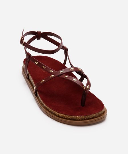 rasteirinha com tachas oneself vinho 35